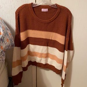 Size large sweater, never worn!